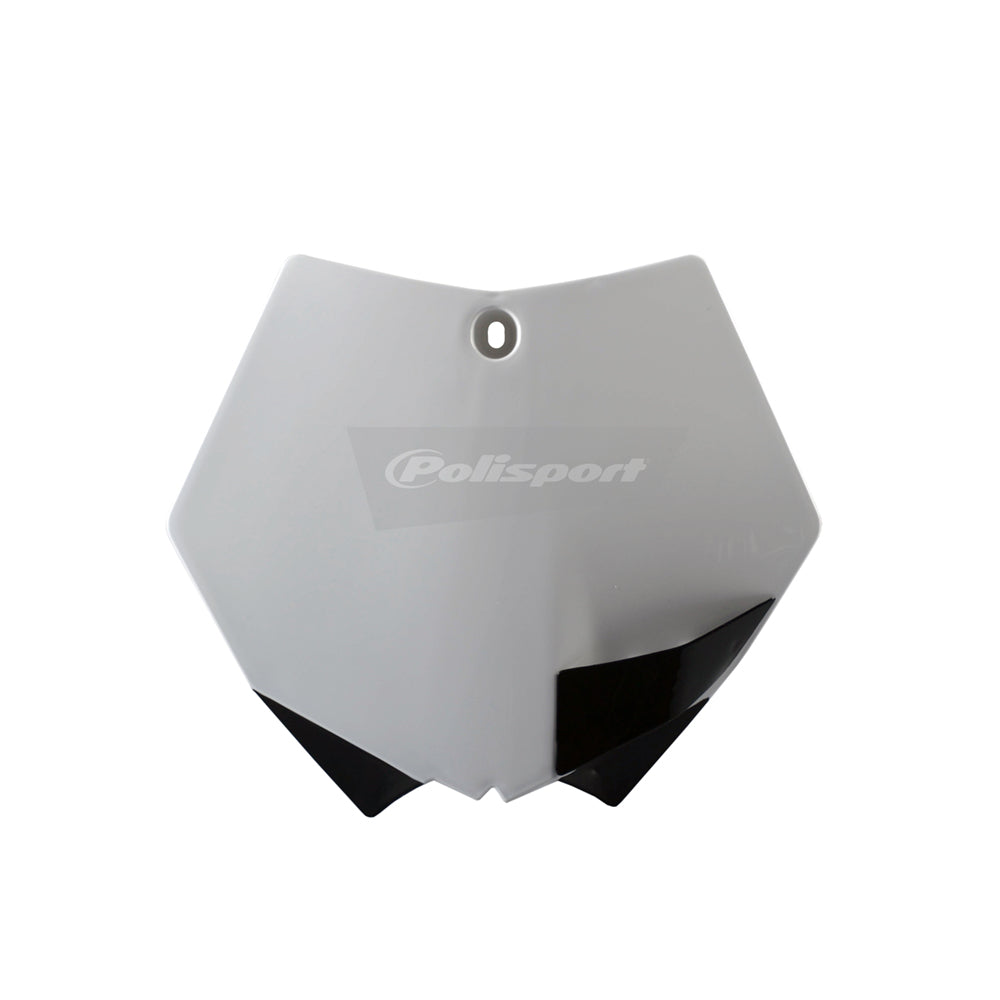 Polisport Front Number Plate For KTM XC-F 505 White 2008-2009